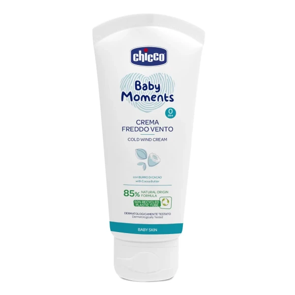 CHICCO Krém ochranný do chladného počasia bez parabénov Baby Moments 50 ml