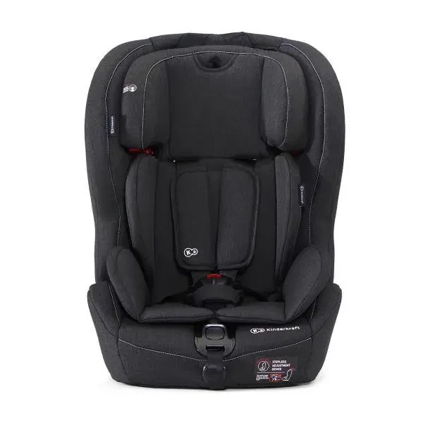 KINDERKRAFT Autosedačka SAFETY-FIX Isofix Black 9-36 kg