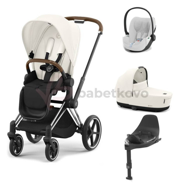 CYBEX PRIAM 4-kombinácia CHROME BROWN Off White