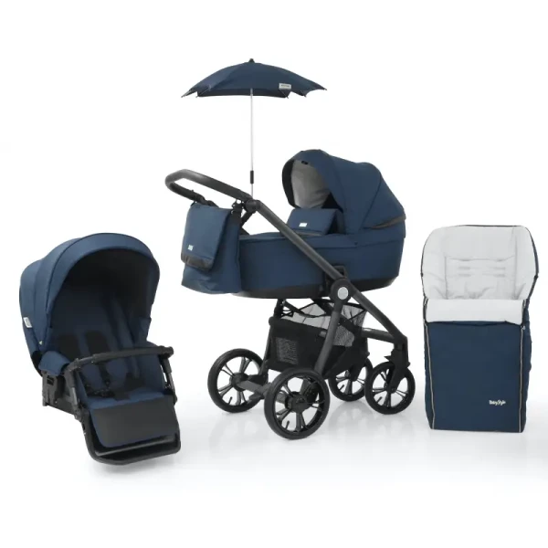 Babystyle Prestige3 Active (grey/ black) 6v1 French Navy 2021