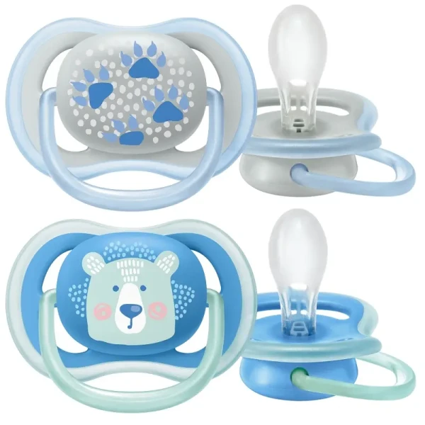 Philips AVENT Cumlík Ultra air pastel 6-18m chlapec 2 ks | PHILIPS AVENT