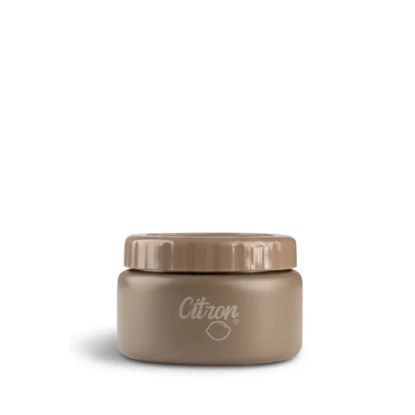 Citron Nerezová nádoba na jedlo 250 ml - Brown