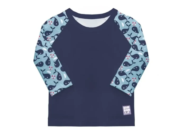 Bambino Mio Bambinomio detské tričko do vody s rukávom Blue Whale, 2-3 roky