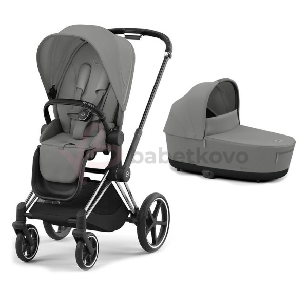 CYBEX PRIAM 2-kombinácia CHROME BLACK Mirage Grey