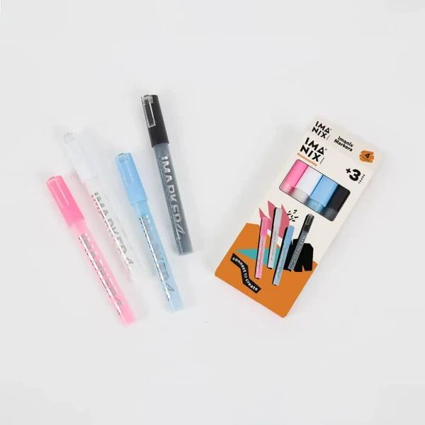 IMANIX SET ŠTYROCH POPISOVAČOV IMARKERS - 4 KUSY