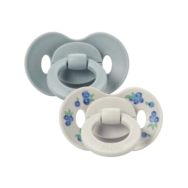 Elodie Details Silicone Cumlíky Binky Bundle - Blueberry Bliss