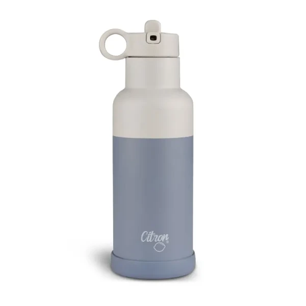 Citron Nerezová fľaša na vodu 500 ml - Dusty Blue