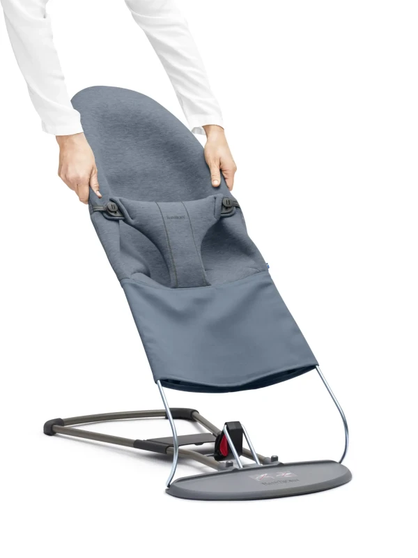 BABYBJORN Poťah na lehátko Balance BLISS Dove Blue 3D Jersey