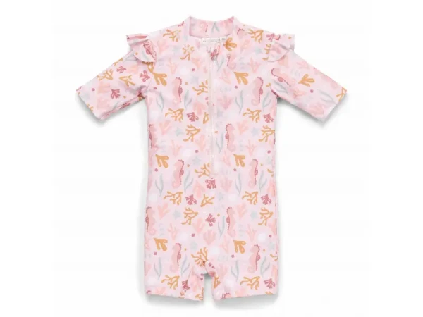 Little Dutch Plavky krátky rukáv Ocean Dreams Pink veľ. 86/92