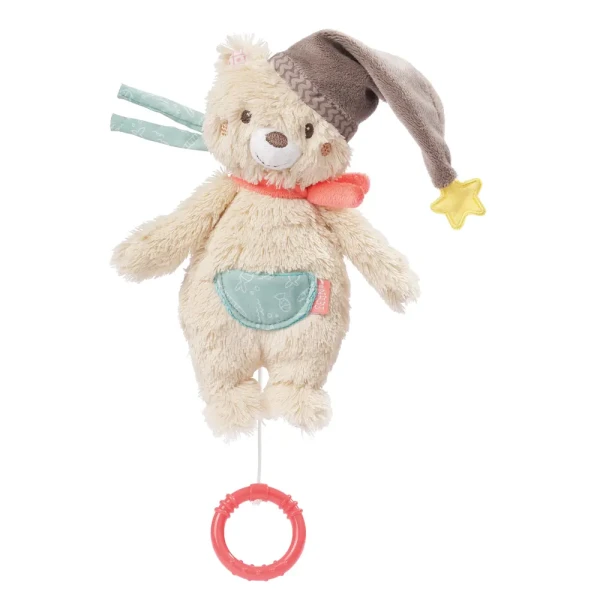BABY FEHN Bruno Hracia hračka, mini medvedík