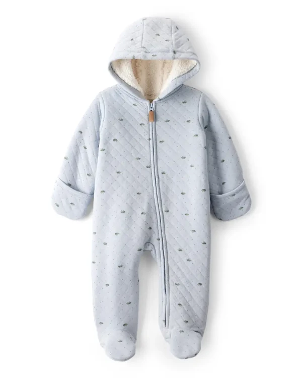 CARTER'S Overal na zip prechodný blue Dino chlapec 3m/vel.62