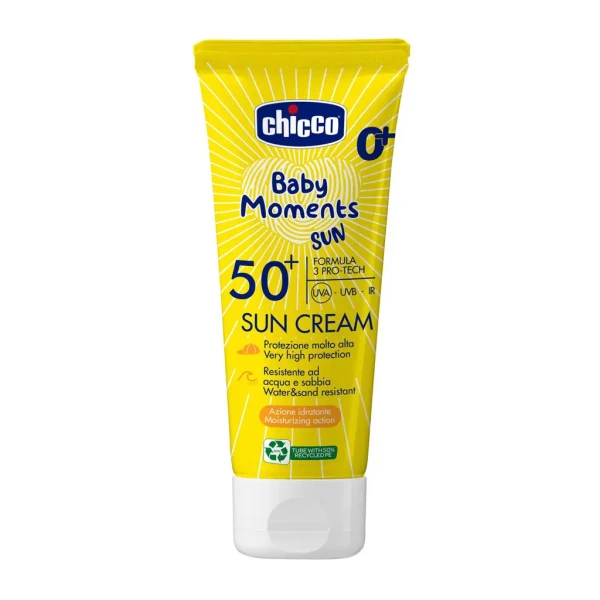 CHICCO Krém na opaľovanie Baby Moments Sun SPF50+ 75 ml, 0m+