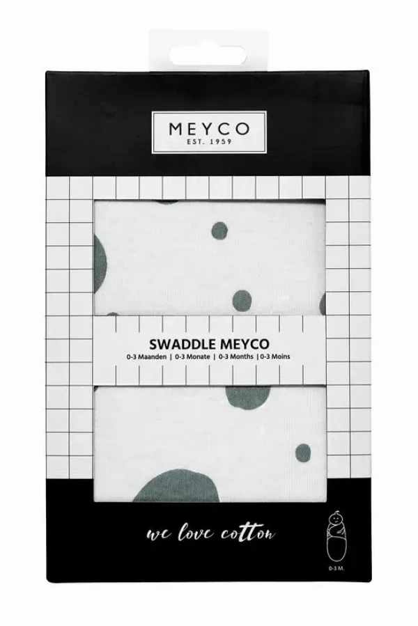 Meyco Zavinovačka 0-3 m - Bodky kamenná zelená