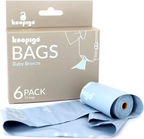 Keepigo Náhradné sáčky do prebaľovacieho organizéra 3v1 – modré