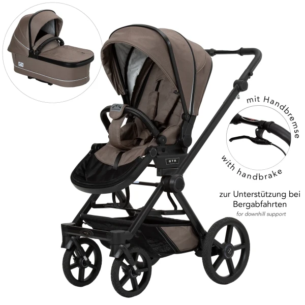 Hartan IVY GTR Outdoor Kombinovaný kočík s ručnou brzdou 701 Toffee