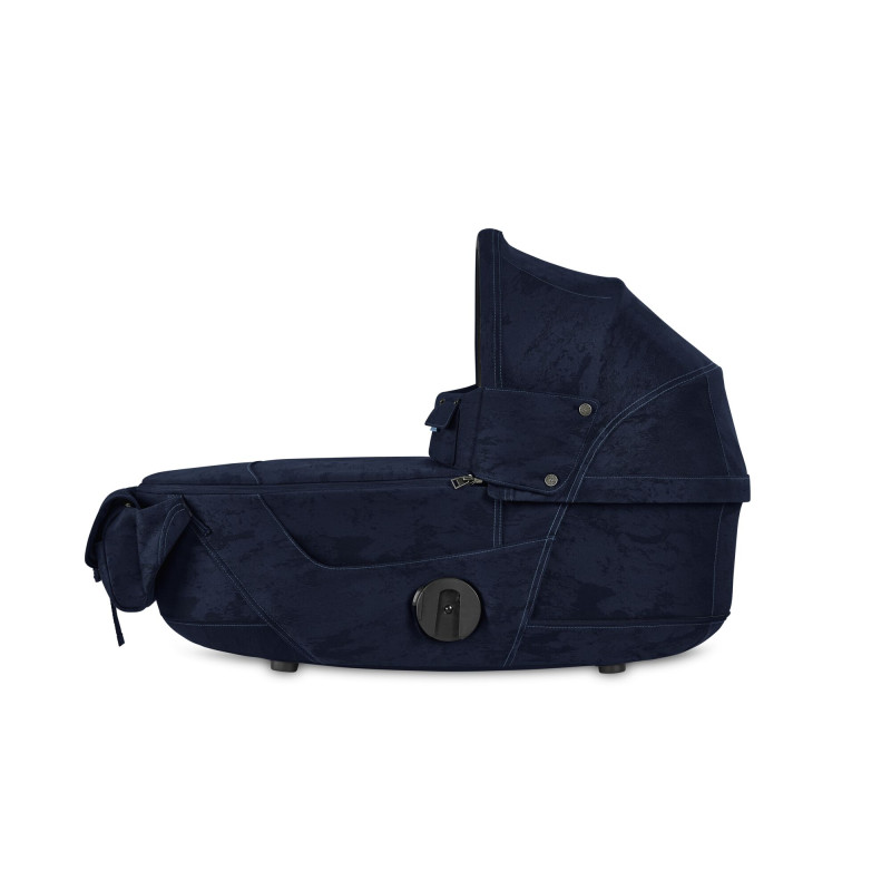 CYBEX PRIAM Lux Carry Cot Rebellious Luxury Denim Blue