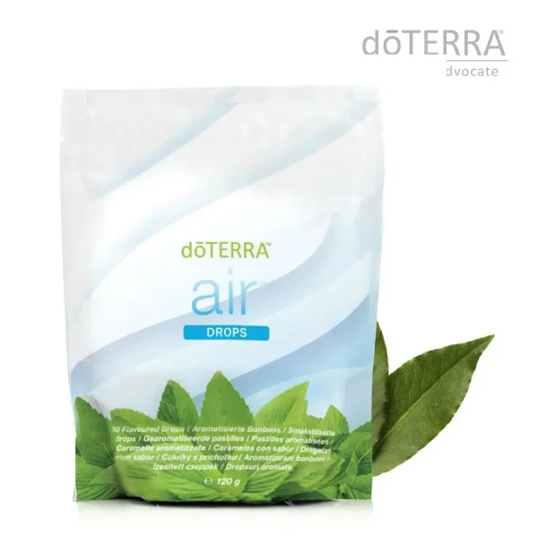 doTERRA Esenciálna zmes, Air, cukríky, zmes na dýchanie, 30 ks
