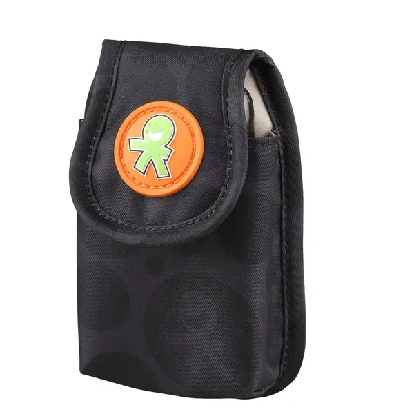 OKIEDOG Závesný obal na mobil s klipom, Čierna