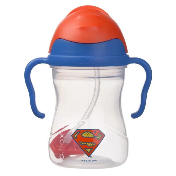 B.BOX Hrnček so slamkou 240 ml - Superman