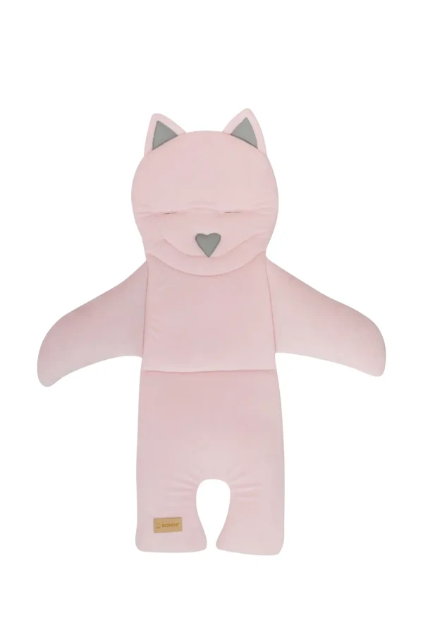 Bomimi Vložka do kočíka KITTY, LIGHT PINK minky