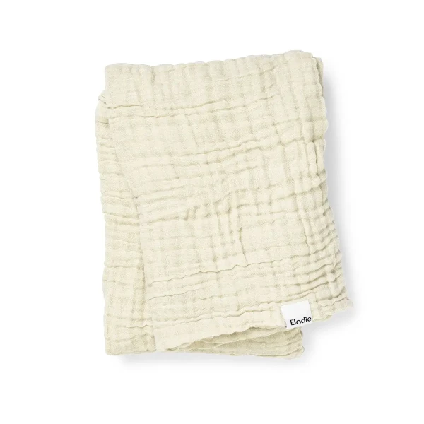 Elodie Details Mušelínová deka Crinkled blanket - Vanilla White