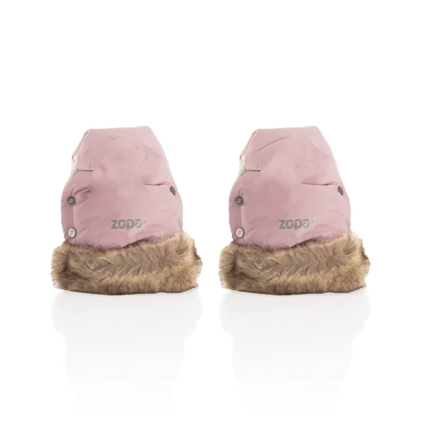 ZOPA Zimné rukavice Fluffy 2, Old Pink