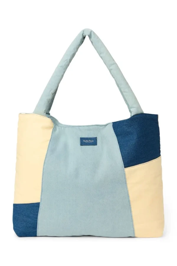 STUDIO NOOS - Patchwork MOM BAG Denim