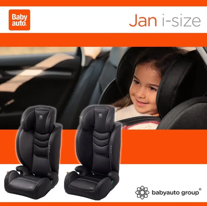 BabyAuto JAN i-Size 100-150, BLACK