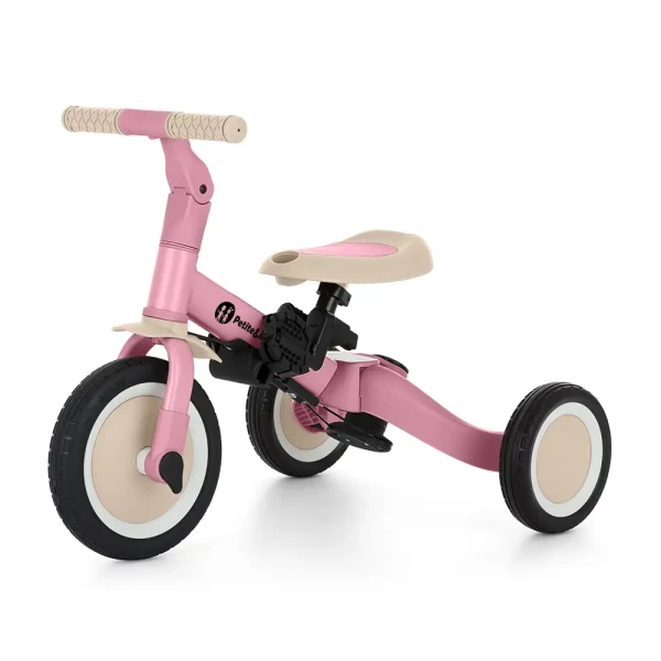PETITE&MARS Trojkolka multifunkčná 5v1 Turbo Marshhmallow Pink
