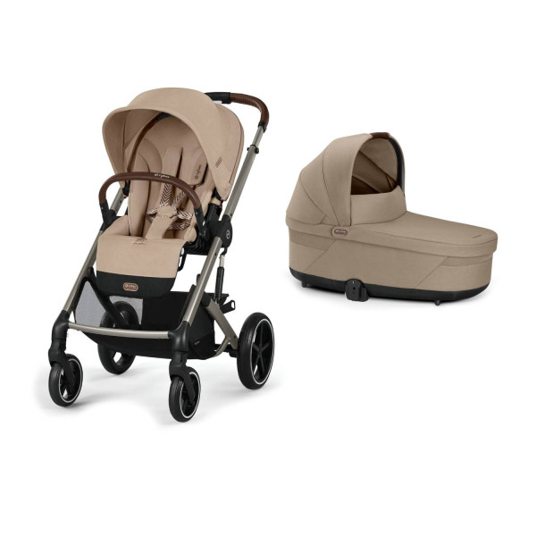 CYBEX Kombinovaný kočárek 2v1 BALIOS S LUX Almond Beige