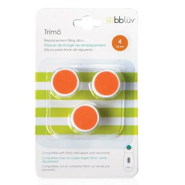 BBLUV Náhradné nástavce pre pilník na nechty Trimö 3ks (12m+)