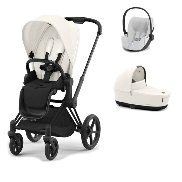 CYBEX PRIAM 3-kombinácia MATT BLACK Off White