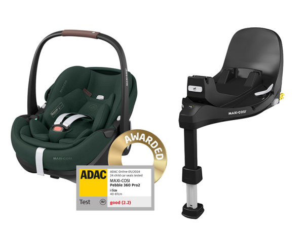 Maxi-Cosi Pebble 360 Pro 2 autosedačka Twillic Green +  základňa FamilyFix 360 Pro