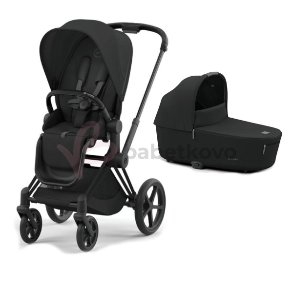 CYBEX PRIAM 2-kombinácia MATT BLACK Sepia Black