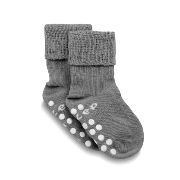 KipKep Detské ponožky Stay-on-Socks ANTISLIP 18-24m 1pár Grey