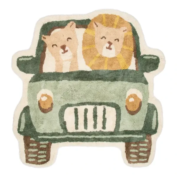 Little Dutch Koberec auto Safari Friends