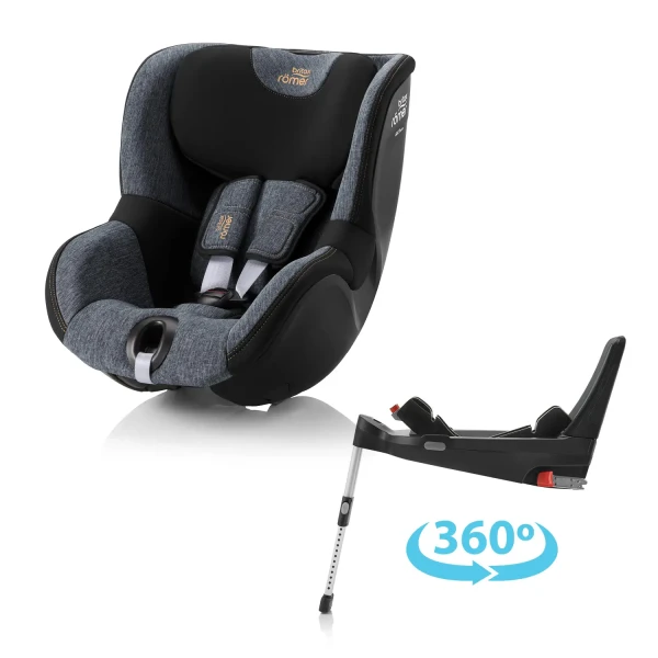 BRITAX RÖMER Autosedačka set Dualfix 5Z + Flex Base 5Z, Blue Marble