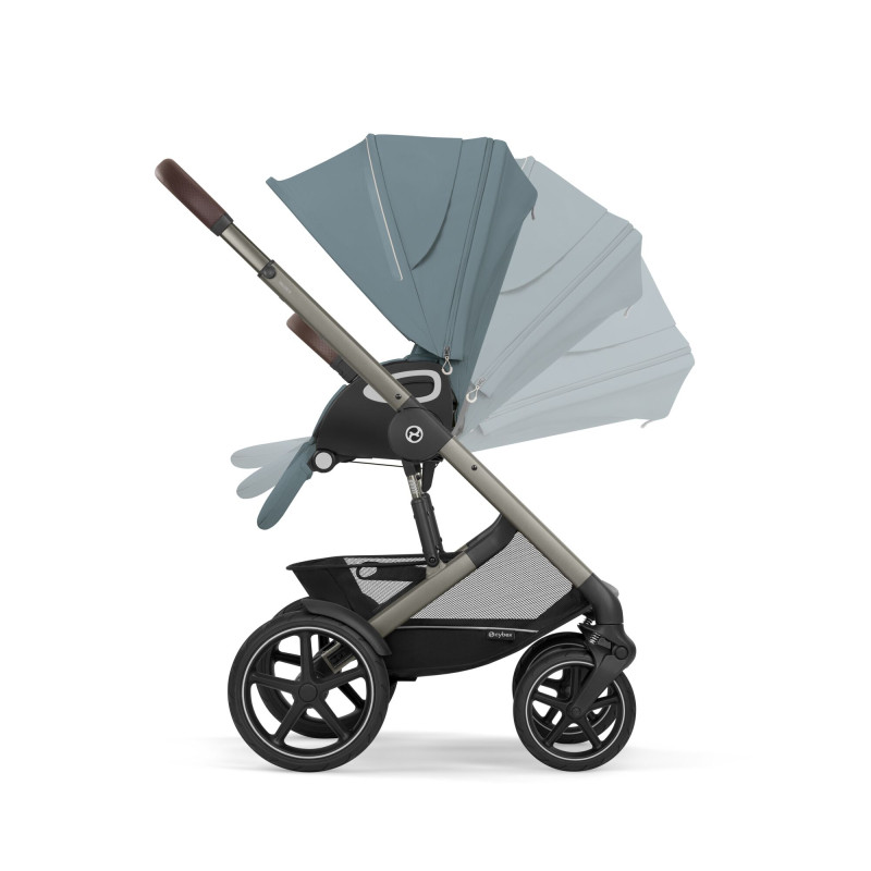 CYBEX TALOS S LUX Stormy Blue - taupe rám