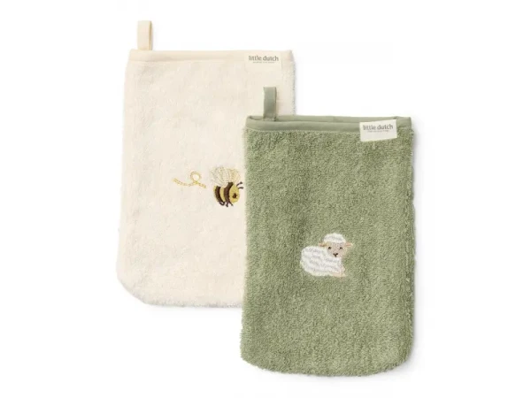 Little Dutch Žinky s výšivkou 2 ks Farma