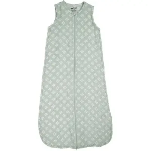 LODGER Spací vak Hopper Tribe Sleeveless Muslin Silt Green 86/98