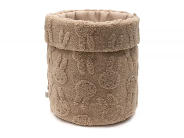 Jollein Košík úložný Miffy Jacquard Teddy Biscuit