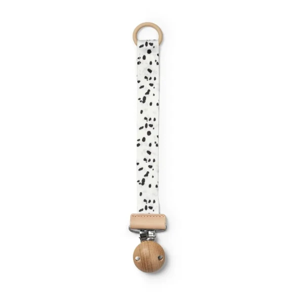 Elodie Details Drevený Klip na cumlík - Dalmatian Dots