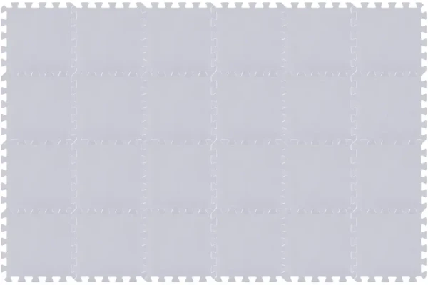 Rialto Baby Hracia podložka puzzle Silver 180x120cm