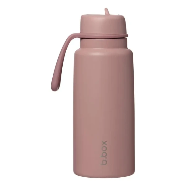 B.BOX Nerezová termofľaša so slamkou 1l - berry smoothie