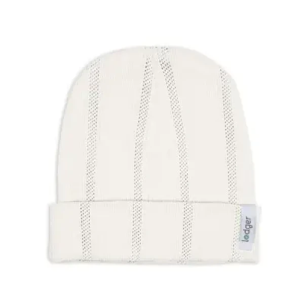 LODGER Čiapka Pointelle Cream vel. 0 - 6 mesiacov