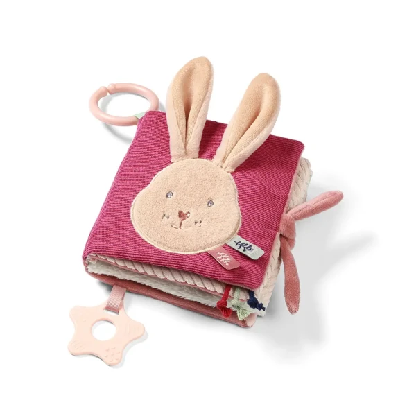 BABYONO Knižka senzorická Rabbit Karo 0m+