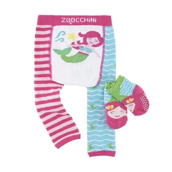 Zoocchini Set  legínky a ponožky morská víla  12 - 18 m