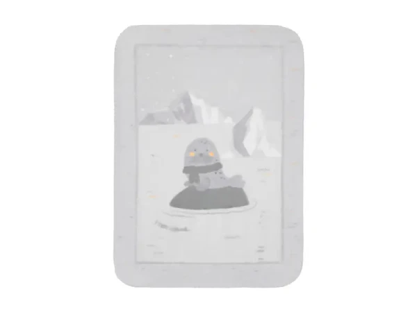 KikkaBoo Detská deka Super Soft 140x110 cm Seally Me