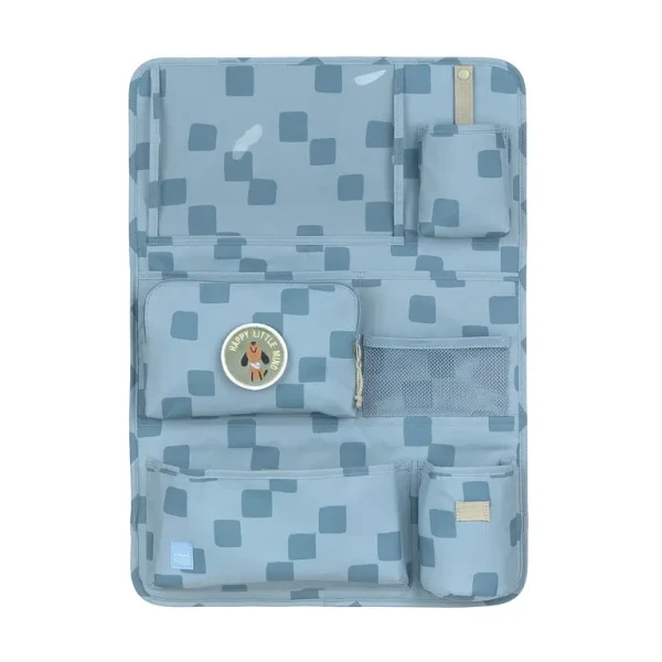 LÄSSIG Car Wrap-to-Go Pattern Party blue