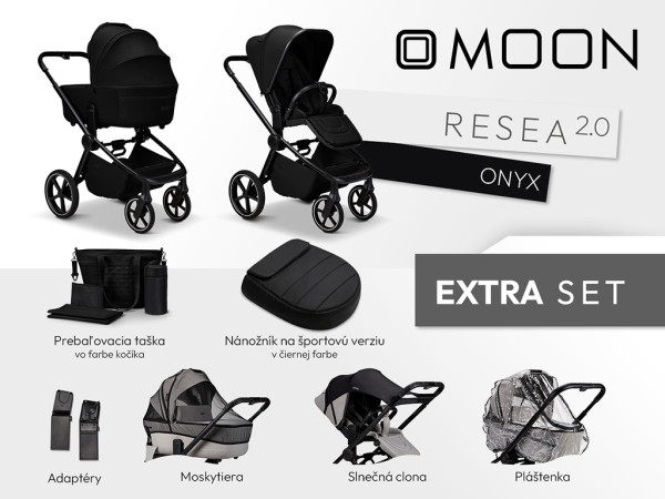 MOON Resea 2.0 Extra set - ONYX